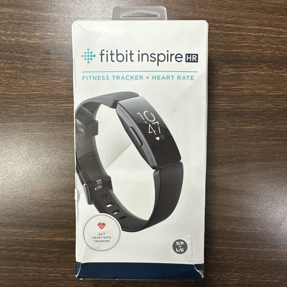 Fitbit Inspire HR Watch Black Tested Fitness Tracker and Heart Rate Monitor